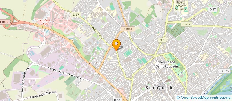 localisation de l'entreprise SPIRALE à SAINT-QUENTIN