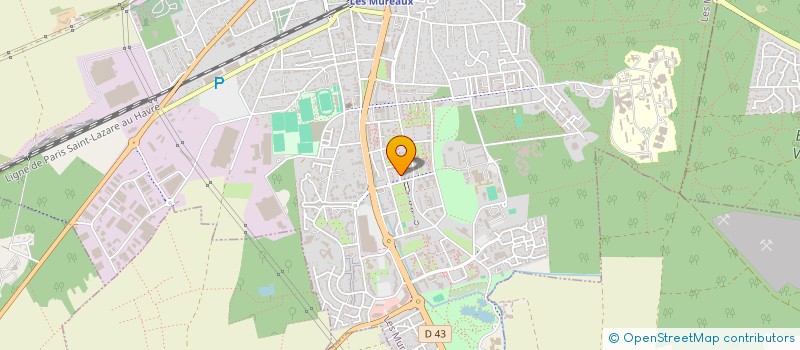 localisation de l'entreprise SPIRALE à LES MUREAUX