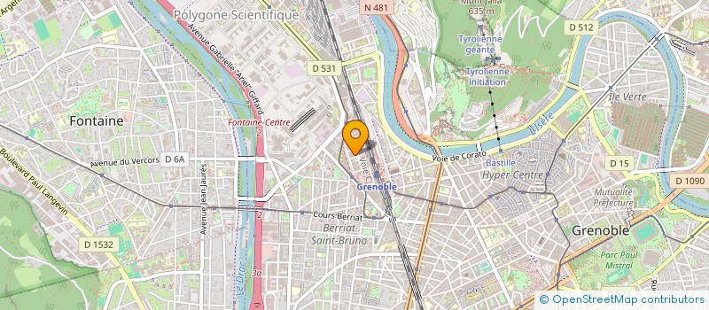 localisation de l'entreprise SPIRALE à GRENOBLE