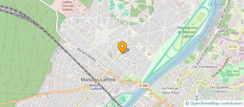 localisation de l'entreprise SPIRALE  MAISONS-LAFFITTE