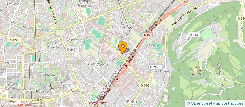 localisation de l'entreprise SPIRALE ASS à SAINT-MARTIN-D'HERES