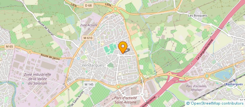 localisation de l'entreprise SPIRALE, LA SANTE ENSEMBLE à VENDARGUES