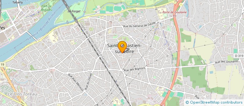 localisation de l'entreprise SPIRALEC à SAINT-SEBASTIEN-SUR-LOIRE