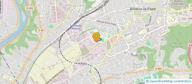 localisation de l'entreprise SPIRE  RILLIEUX-LA-PAPE