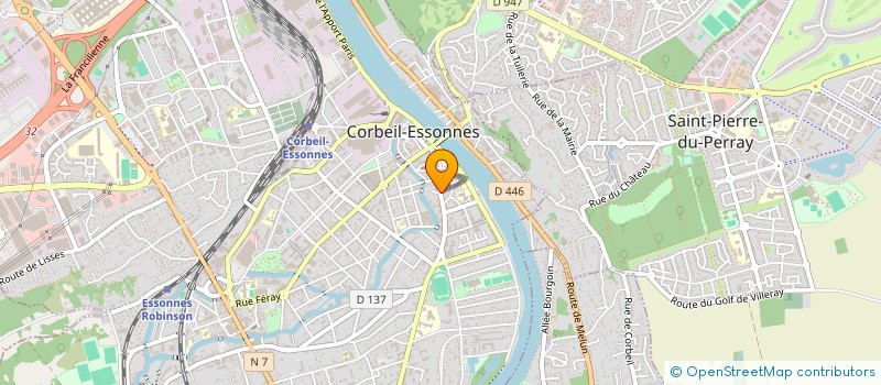 localisation de l'entreprise SPIRE à CORBEIL-ESSONNES