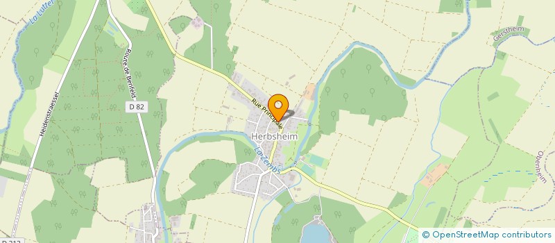 localisation de l'entreprise SPIRE NET SERVICES  HERBSHEIM