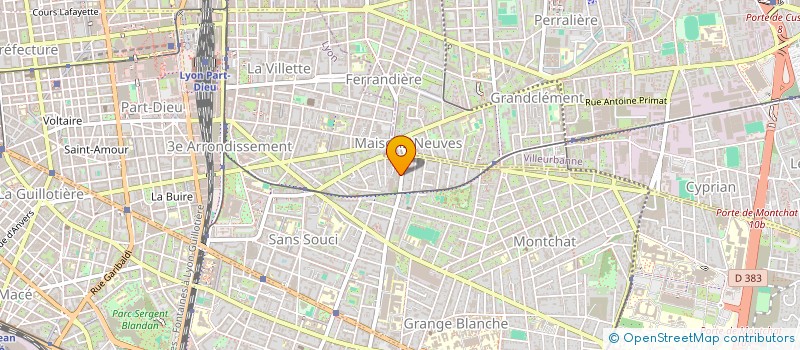 localisation de l'entreprise SPIRED  LYON