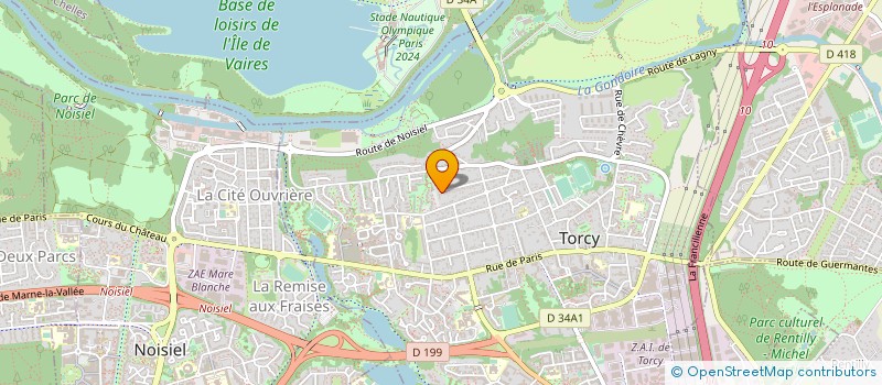 localisation de l'entreprise SPIREDIS à TORCY