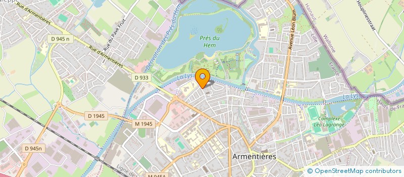 localisation de l'entreprise SPIRIDON CLUB DES FLANDRES à ARMENTIERES