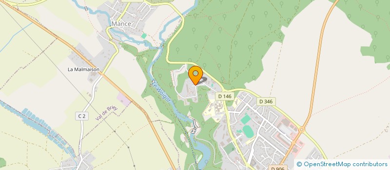 localisation de l'entreprise SPIRIDON JOEUF LORRAINE  VAL DE BRIEY