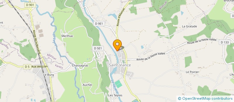 localisation de l'entreprise SPIRIT AND MUSIC  SAINT-VIANCE