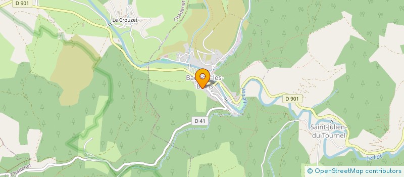 localisation de l'entreprise SPIRIT AUTOMOBILE  MONT LOZERE ET GOULET