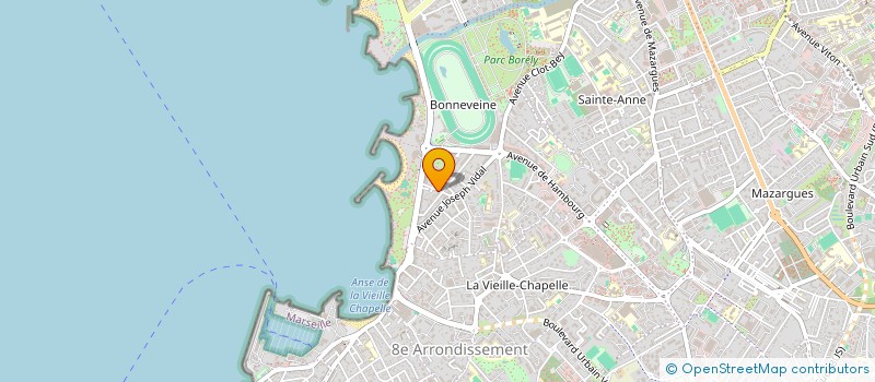 localisation de l'entreprise SPIRIT BIRD à MARSEILLE 8EME