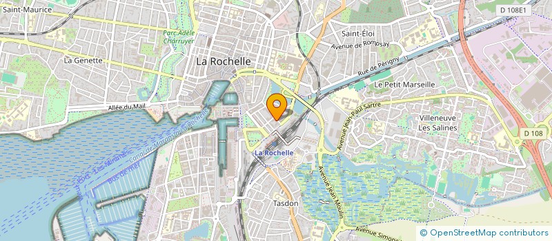 localisation de l'entreprise SPIRIT CLEAN LA ROCHELLE  LA ROCHELLE