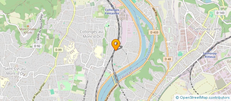localisation de l'entreprise SPIRIT CORPUS  COLLONGES-AU-MONT-D'OR