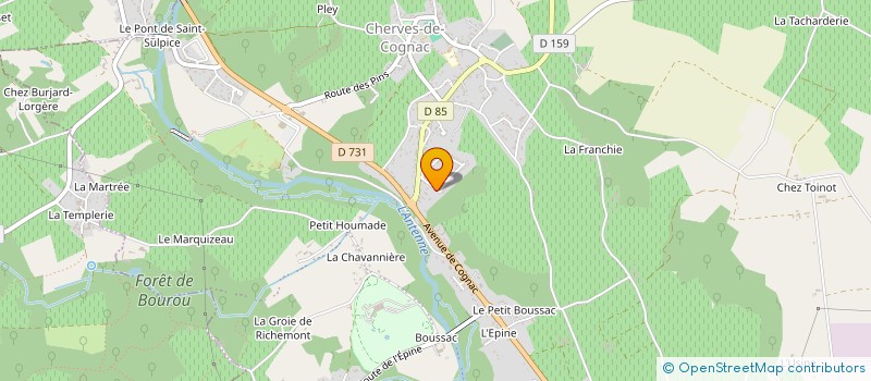 localisation de l'entreprise SPIRIT EXPERT à VAL-DE-COGNAC