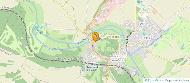 localisation de l'entreprise SPIRIT'FEST  CHAUMONT-EN-VEXIN