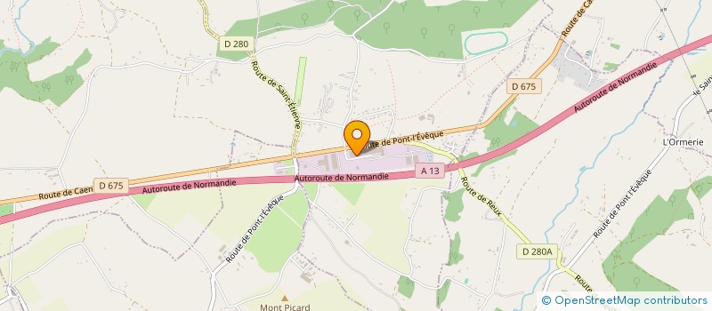 localisation de l'entreprise SPIRIT FRANCE DIFFUSION  REUX