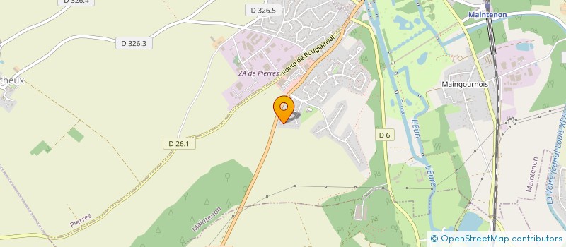 localisation de l'entreprise SPIRIT- GAMES à MAINTENON