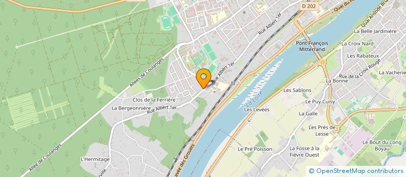 localisation de l'entreprise SPIRIT J.E.J  BLOIS