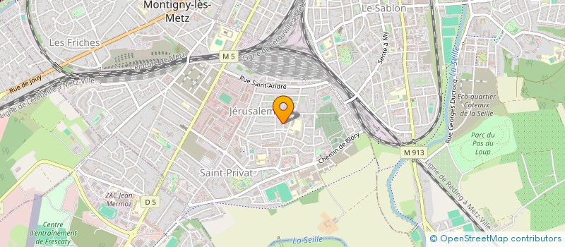 localisation de l'entreprise SPIRIT KICKERS  MONTIGNY-LES-METZ