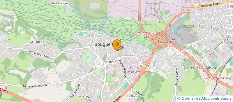 localisation de l'entreprise SPIRIT OF 4 X 4 à BOUGUENAIS