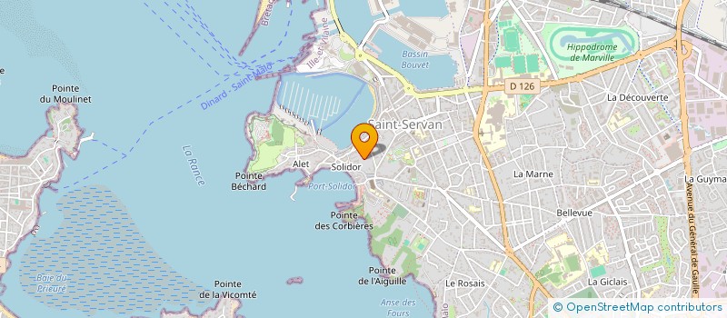 localisation de l'entreprise SPIRIT OF AFRICA  SAINT-MALO