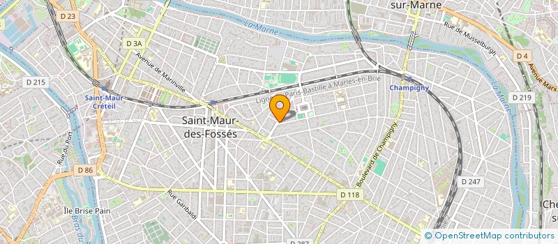 localisation de l'entreprise SPIRIT OF ECSTASY  SAINT-MAUR-DES-FOSSES