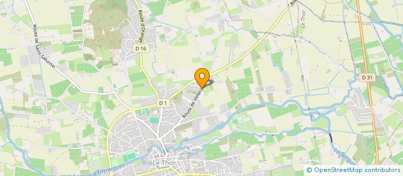 localisation de l'entreprise SPIRIT OF ECSTASY  LE THOR