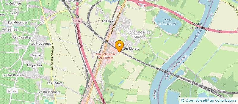 localisation de l'entreprise SPIRIT OF GROUP  VARENNES-LES-MACON