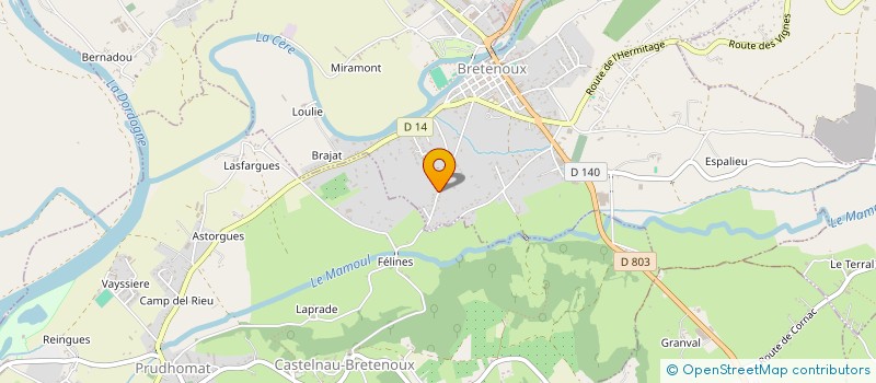 localisation de l'entreprise SPIRIT OF IT  SAINT-MICHEL-LOUBEJOU