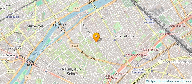 localisation de l'entreprise SPIRIT PROMOTION à LEVALLOIS-PERRET
