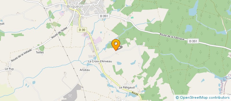 localisation de l'entreprise SPIRIT RACING  BRIGUEUIL