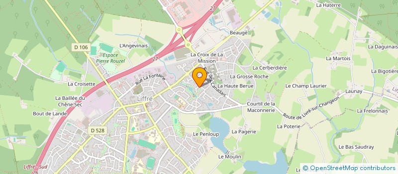 localisation de l'entreprise SPIRIT RACING  LIFFRE