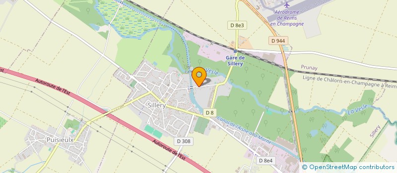 localisation de l'entreprise SPIRIT'S ART à SILLERY