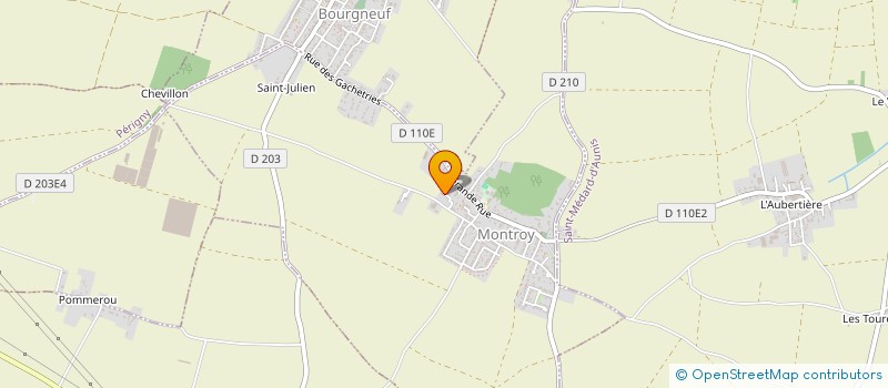 localisation de l'entreprise SPIRIT'S EVENT  MONTROY