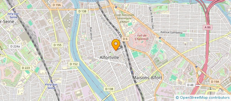 localisation de l'entreprise SPIRIT STUDIO à ALFORTVILLE
