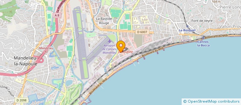 localisation de l'entreprise SPIRIT TECHNOLOGIES à CANNES