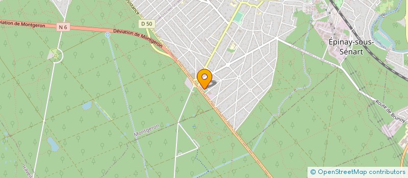 localisation de l'entreprise SPIRIT WORLD FANZINE  BRUNOY