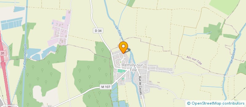 localisation de l'entreprise SPIRIT XPERIENZ  REMILLY-SUR-TILLE