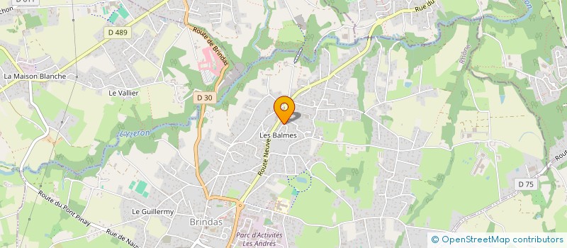 localisation de l'entreprise SPIRITA  BRINDAS