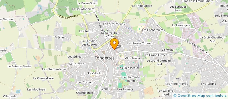 localisation de l'entreprise SPIRITALYS  FONDETTES