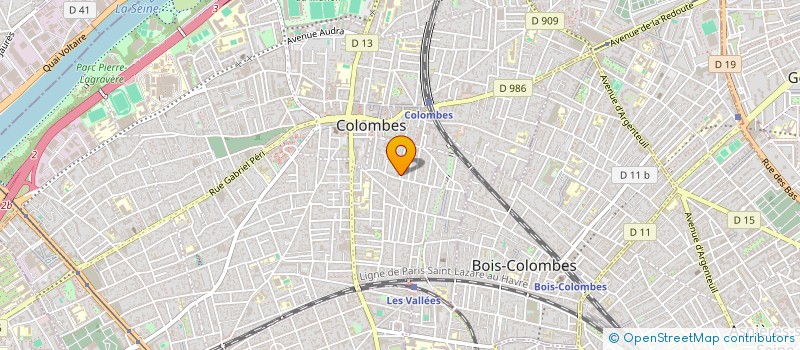 localisation de l'entreprise SPIRITELLING à COLOMBES