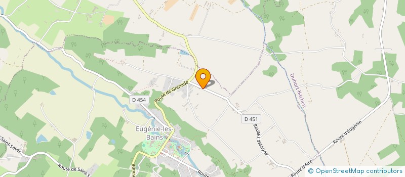 localisation de l'entreprise SPIRITISSIME  EUGENIE-LES-BAINS