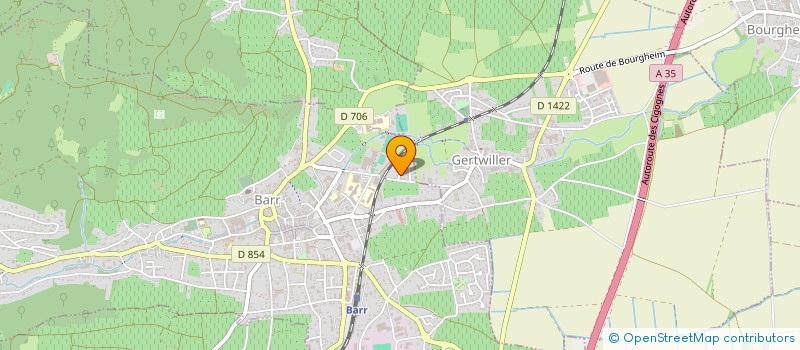 localisation de l'entreprise SPIRITUAL BOOK FRANCE  BARR