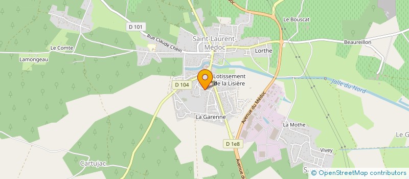 localisation de l'entreprise SPIRITUEUX D'ORIGINE INCONTESTABLEMENT FRANCAISE  SAINT-JEAN-D'ILLAC