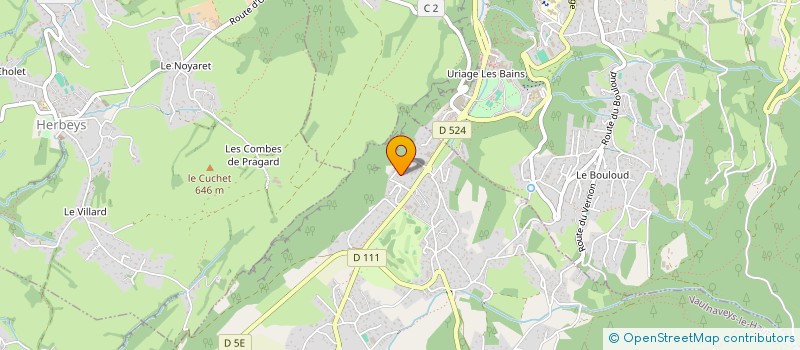 localisation de l'entreprise SPIRITUS IGNIS  VAULNAVEYS-LE-HAUT