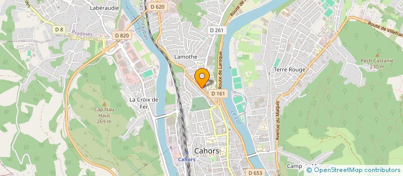 localisation de l'entreprise SPIRITY  CAHORS