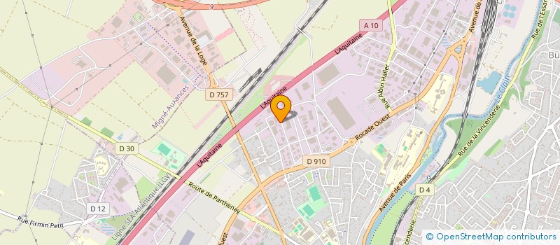 localisation de l'entreprise SPIROULYMANIA à POITIERS