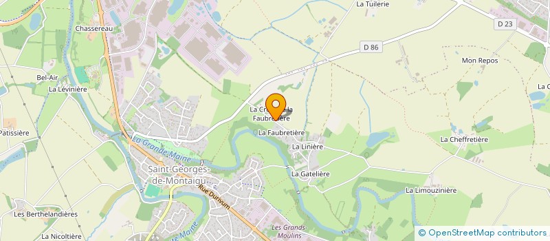 localisation de l'entreprise SPIRU CHAMPIE & CIE à MONTAIGU-VENDEE